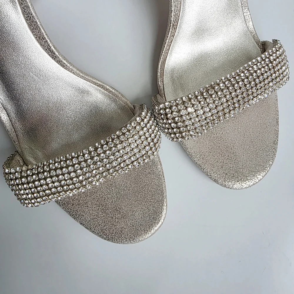Loeffler Randall Shay Rhinestone Heels 7